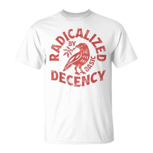 Lea S Other - Radicalized By Basic Decency Resist Boho Floral Women T-Shirt 152